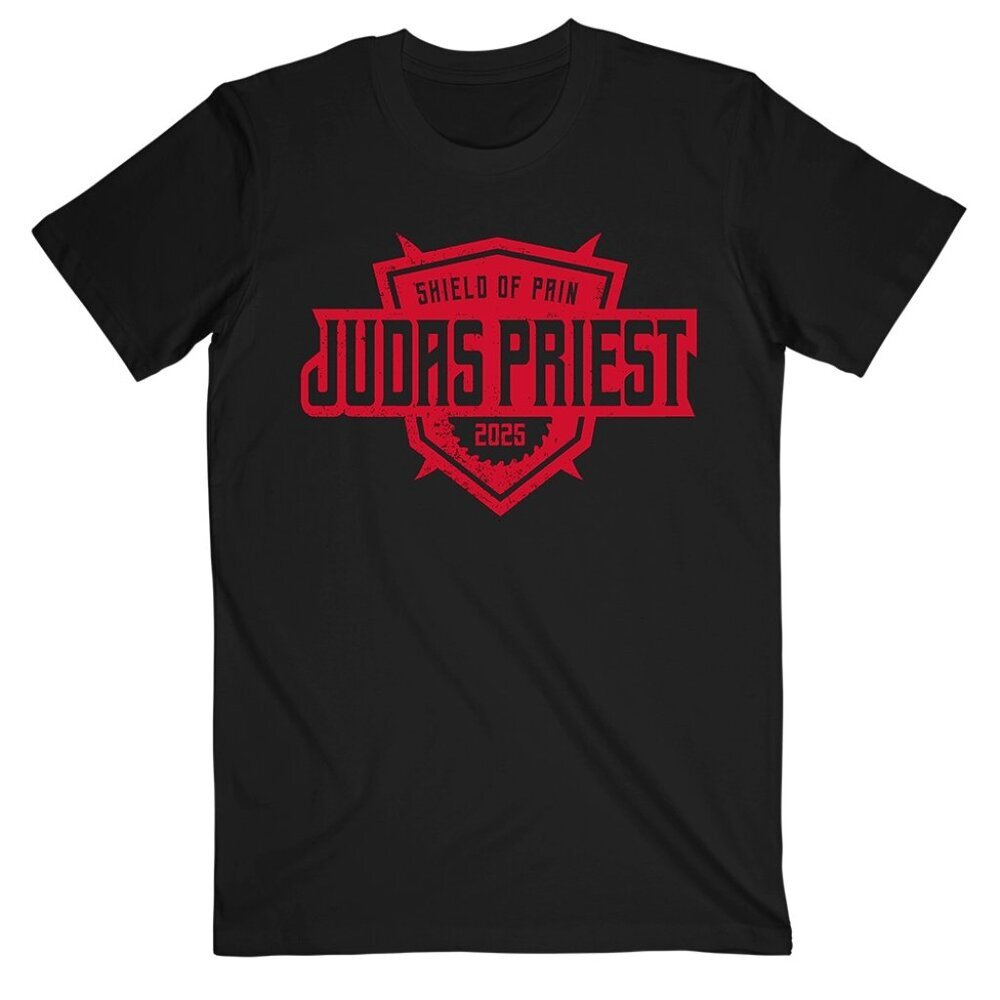 Judas Priest Shield of Pain Tour 2025 Shirt – Vintage Heavy Metal Band Tee 90